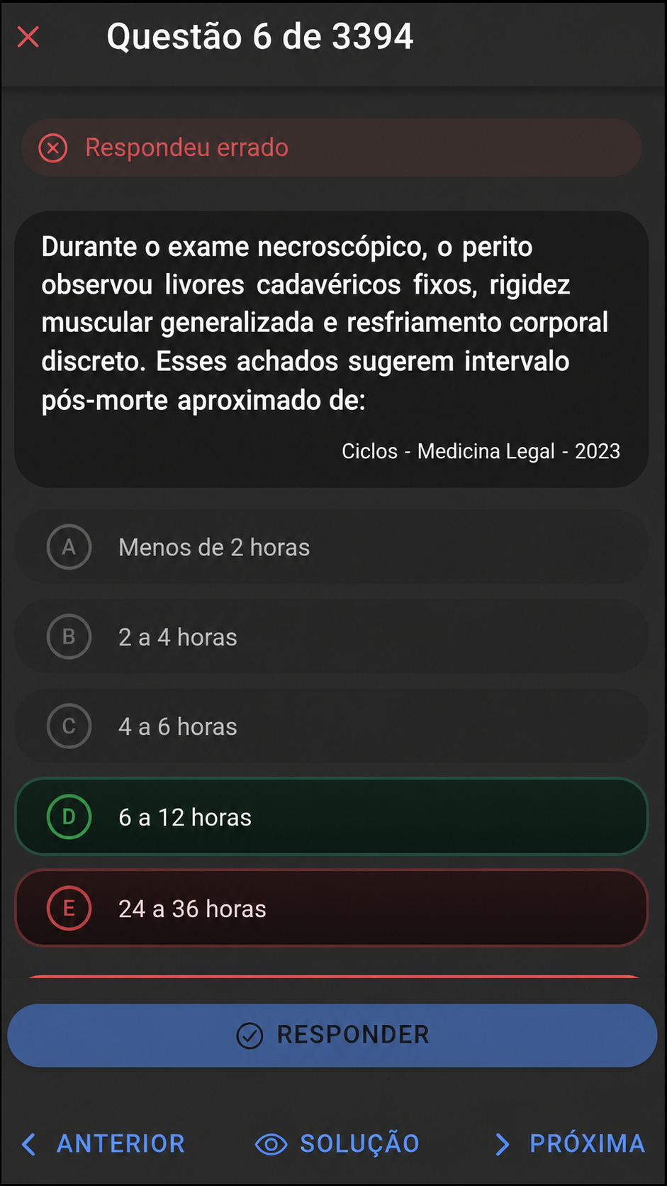 Tela de recomendação por inteligência artificial